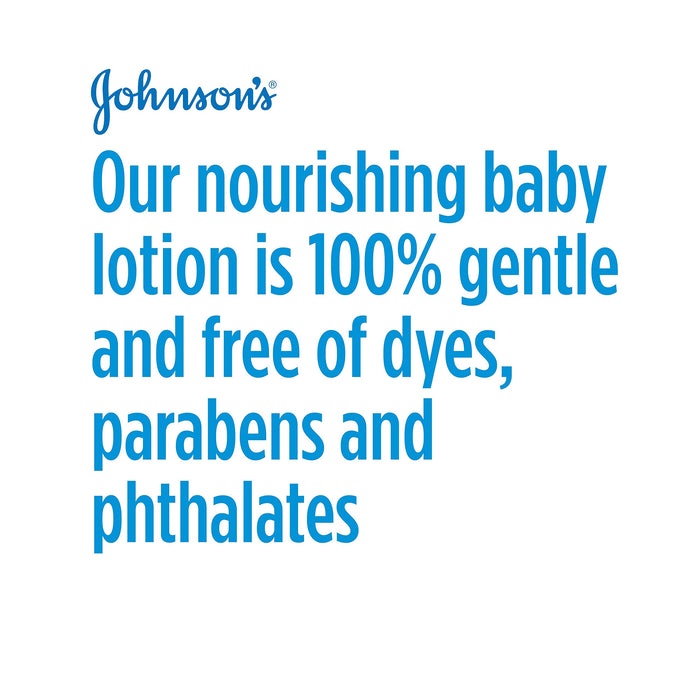 Johnson's Skin Nourishing Baby Body Lotion Body Wash with Vanilla & Oat Extract