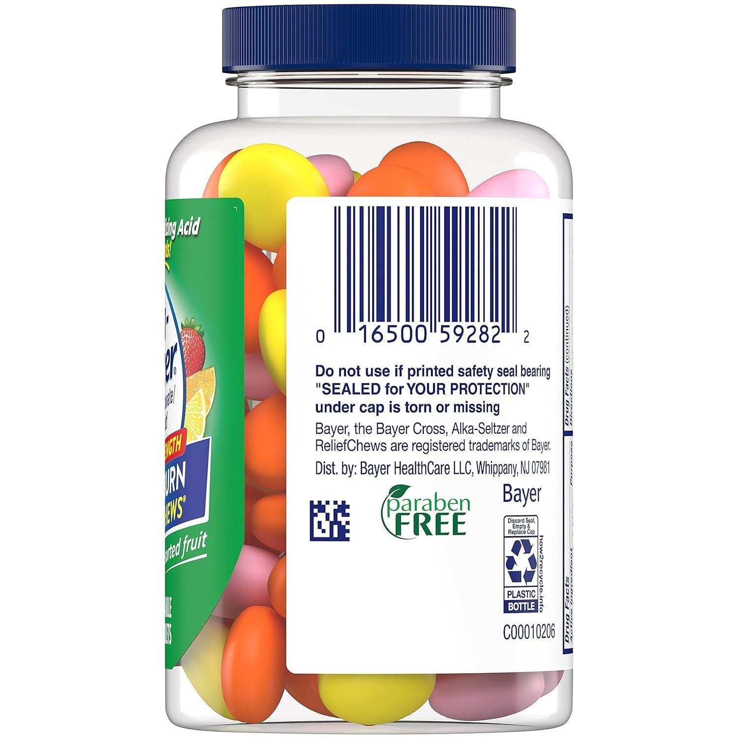 Alka-Seltzer Extra Strength Heartburn ReliefChews Tablets - 66 Ct - Shop Home Med