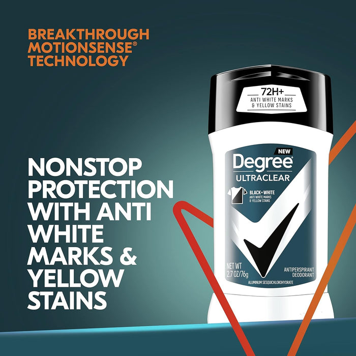 Degree UltraClear Antiperspirant Deodorant Black + White - Men