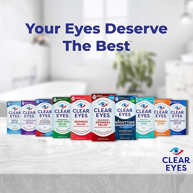 Clear Eyes Redness Relief Drops