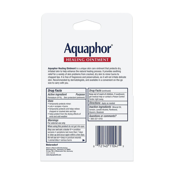 Aquaphor Healing Ointment Tube - 2 X 0.35 oz - Shop Home Med