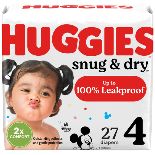 Huggies Disney Mickey Mouse Snug & Dry Baby Diapers