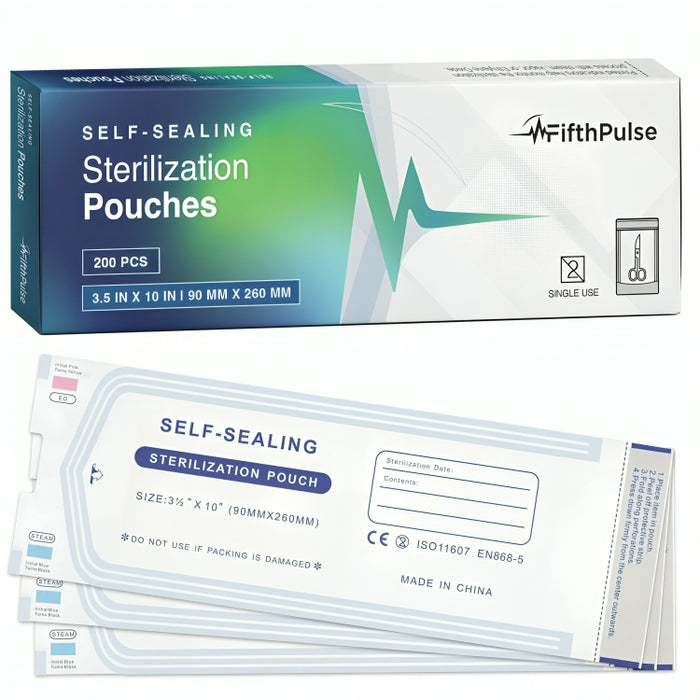 FifthPulse Self-Sealing Sterilization Pouches