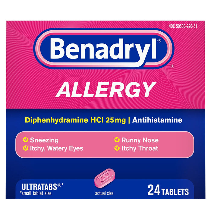 Benadryl Ultra Allergy Relief Tablets