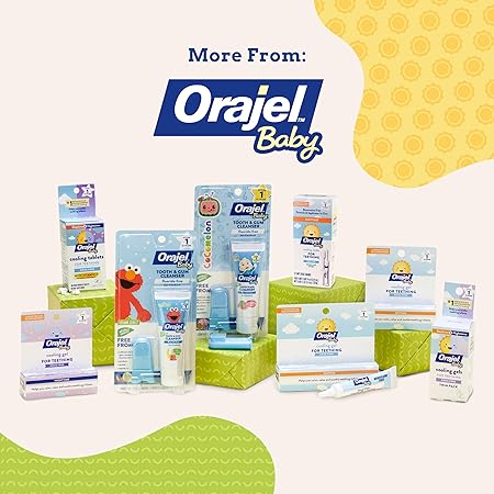 Orajel Baby Non-Medicated Cooling Swabs - 12 Ct