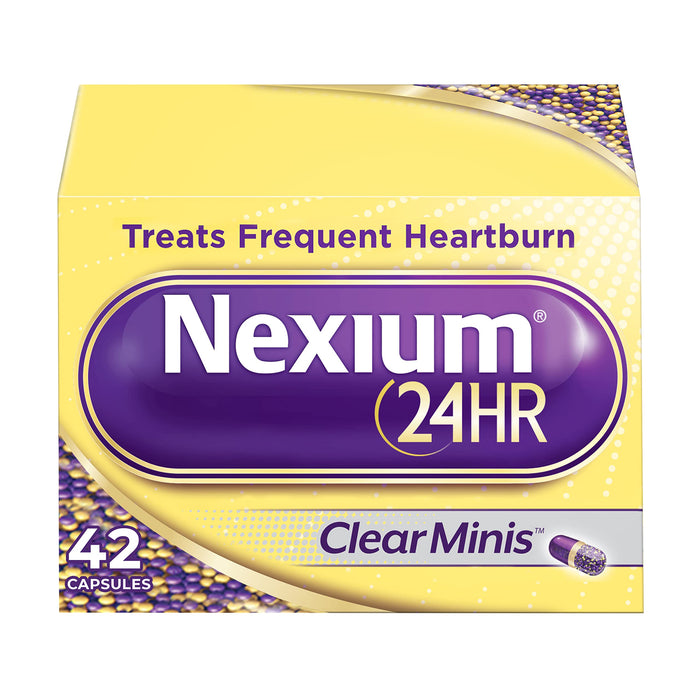 Nexium 24 Hour Acid Reducer Heartburn Relief ClearMinis Capsules