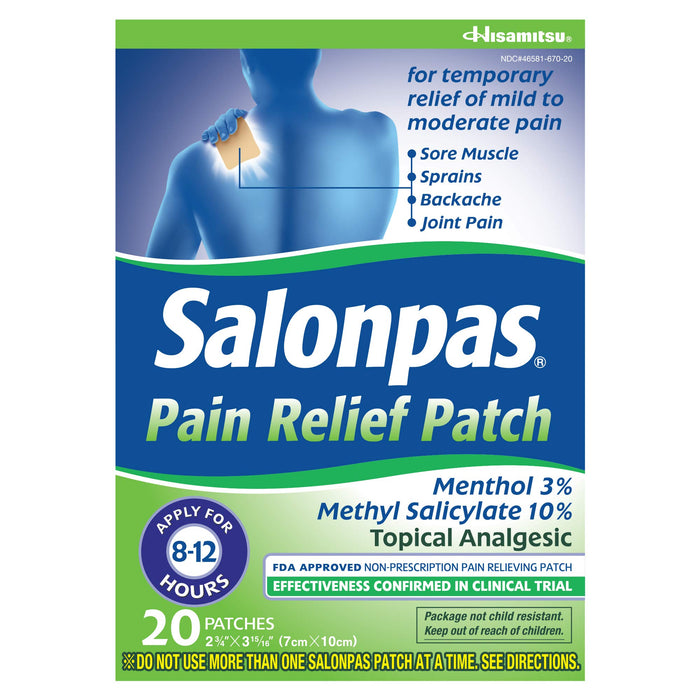 Salonpas Pain Relief Adhesive Patch