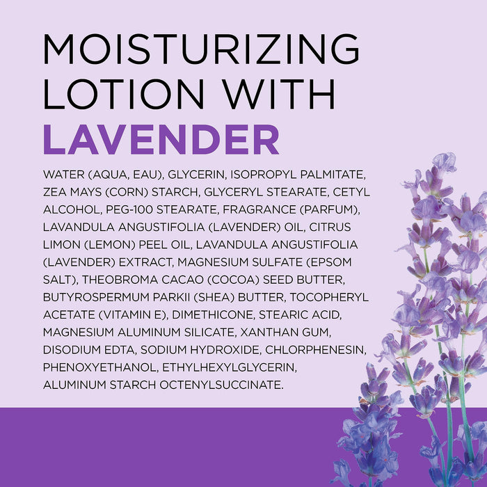 Dr. Teal's Moisture + Soothe & Sleep w/ Lavender Body Lotion - 18 Oz