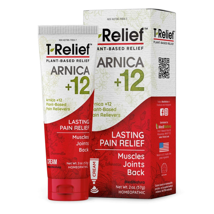 T-Relief Plant Based Arnica +12 Pain Relief Cream