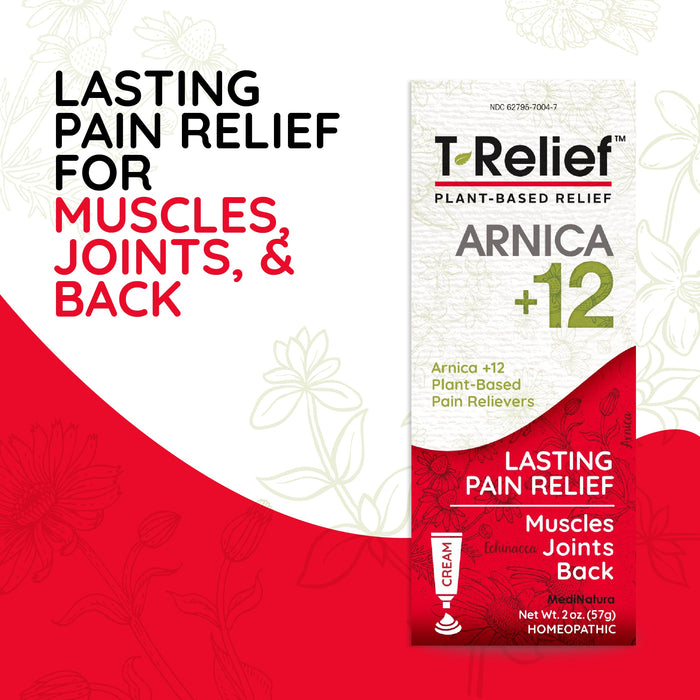 T-Relief Plant Based Arnica +12 Pain Relief Cream