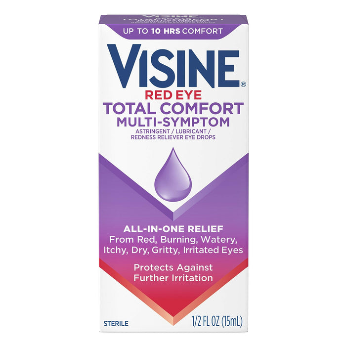 Visine Red Eye Total Comfort Multi-Symptom Eye Drops