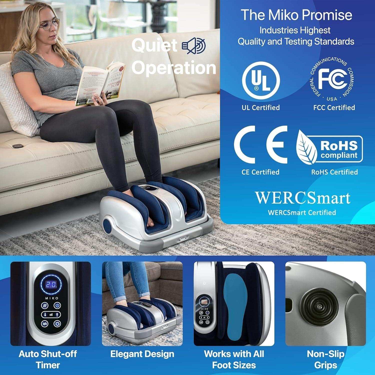 Miko MAS 2 Shiatsu Foot Massager - Shop Home Med