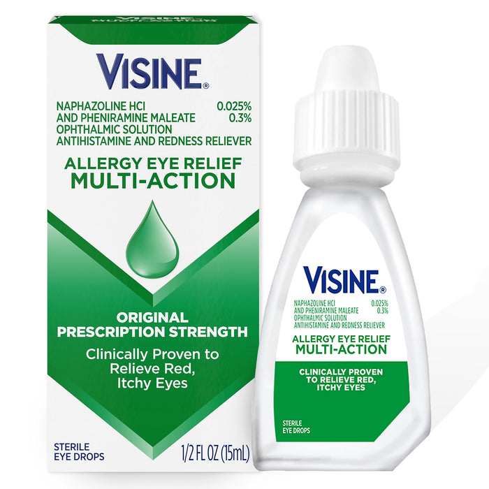 Visine Allergy Eye Relief Multi-Action Sterile Eye Drops