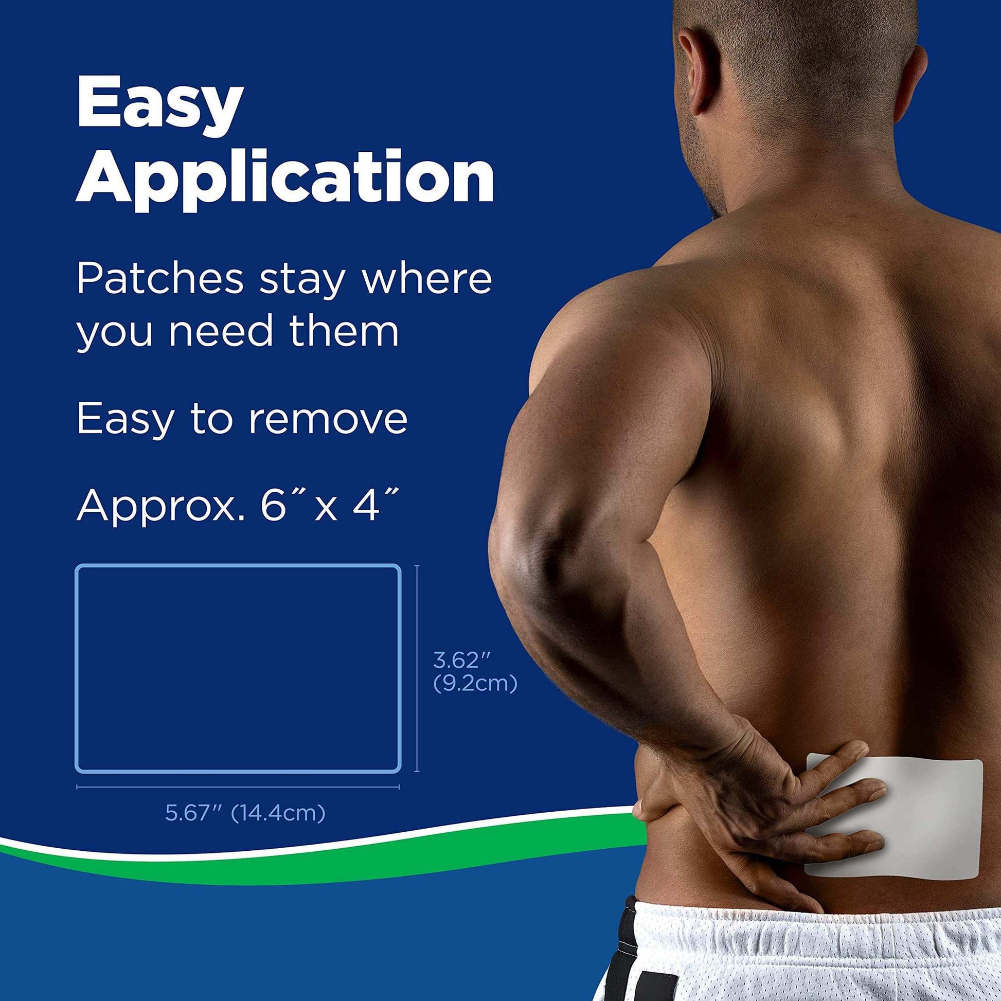 Salonpas Maximum Strength Lidocaine 4% Pain Relieving Gel-Patch