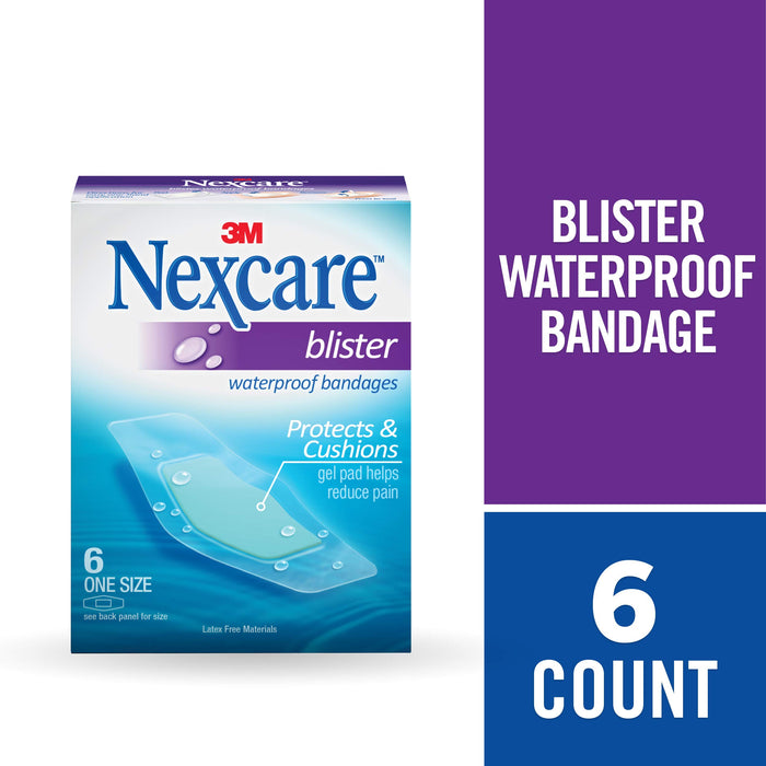 Nexcare Blister Waterproof Bandages - 6 Ct