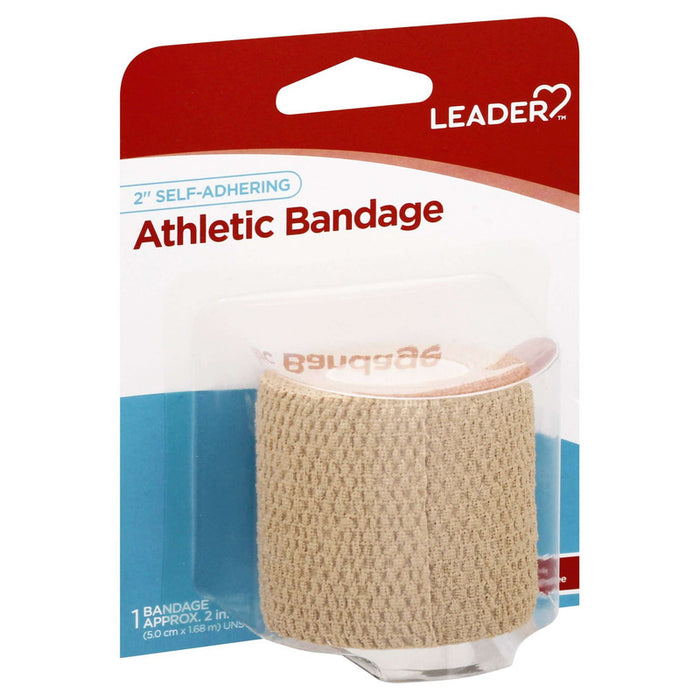 Leader Tm Athletic Bandage Self Grip 2In 1 Ct