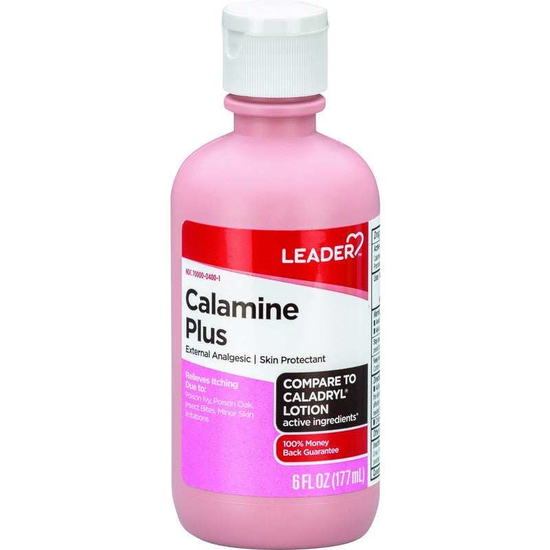 Leader Calamine Plus Calagesic Lotion - 6 oz
