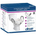 Drive Medical Premium Plastic Raised Toilet Seat - Elongated - Shop Home Med