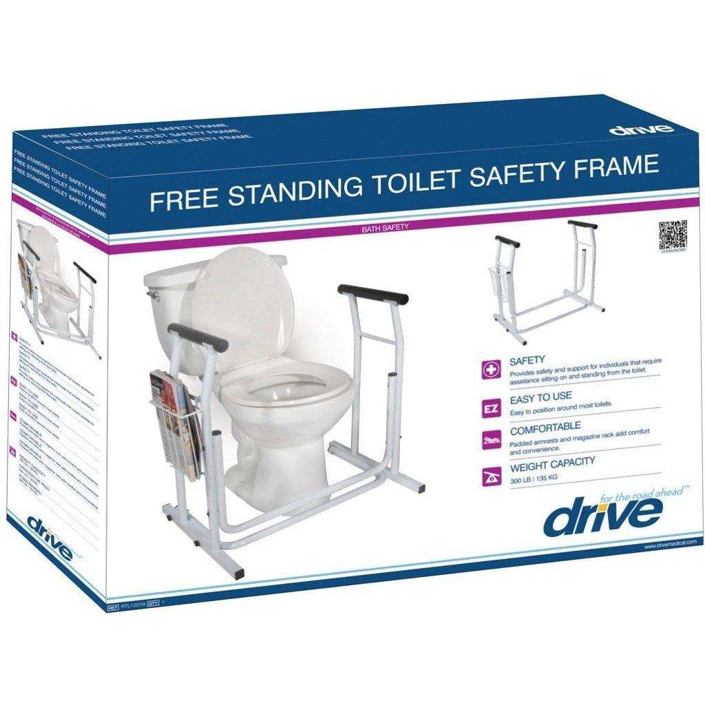 Drive Medical Stand Alone Toilet Safety Rail - Shop Home Med