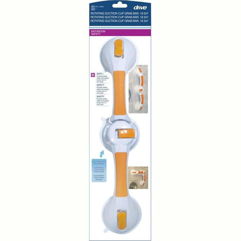 Drive Medical Adjustable Angle Rotating Suction Cup Grab Bar - Shop Home Med