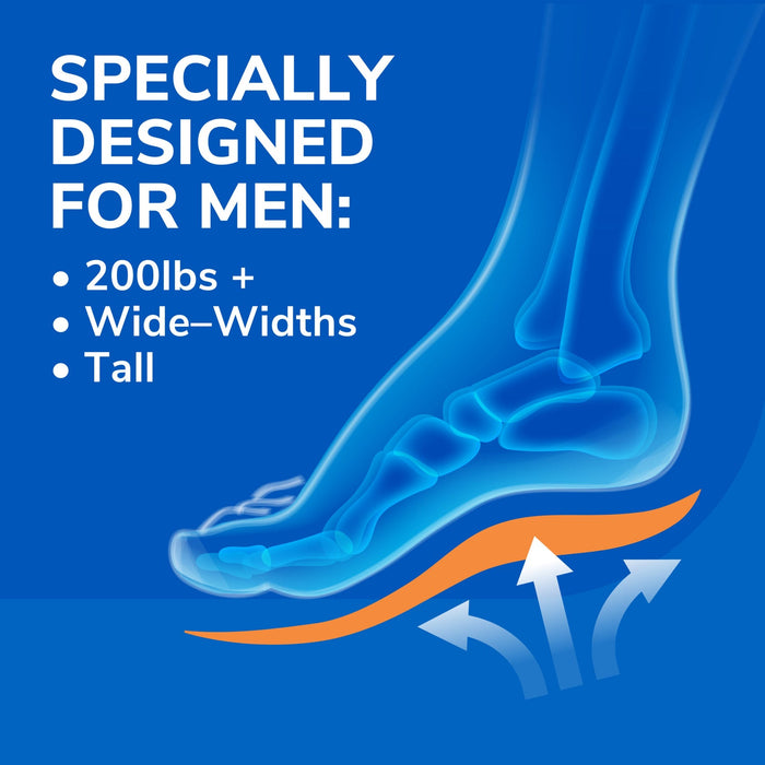 Dr. Scholl's Extra Comfort All-Day Insoles with Massaging Gel Men's