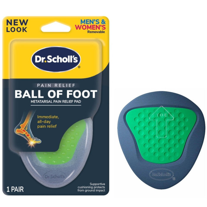 Dr. Scholl's Orthotics Ball of Foot Metatarsal Pain Relief Pads