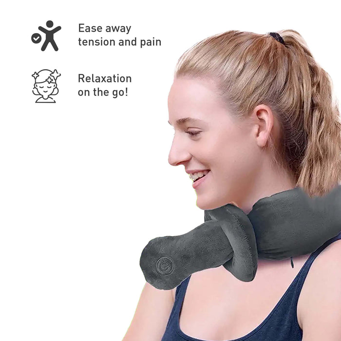 Pursonic Triple-Head Electric Toothbrush, Purtag Tracker, Portable Neck and Shoulder Massaging Wrap On-the-Go Travel Kit shophomemed