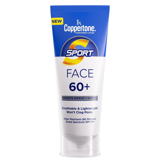 Coppertone Sport Face Sunscreen Lotion SPF 60+