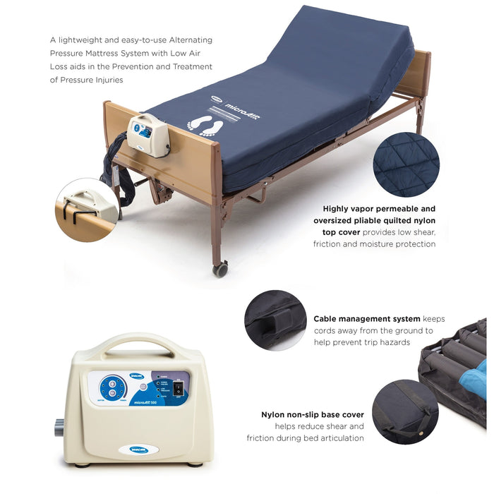 Invacare microAIR MA500 Alternating Pressure Low Air Loss Mattress System