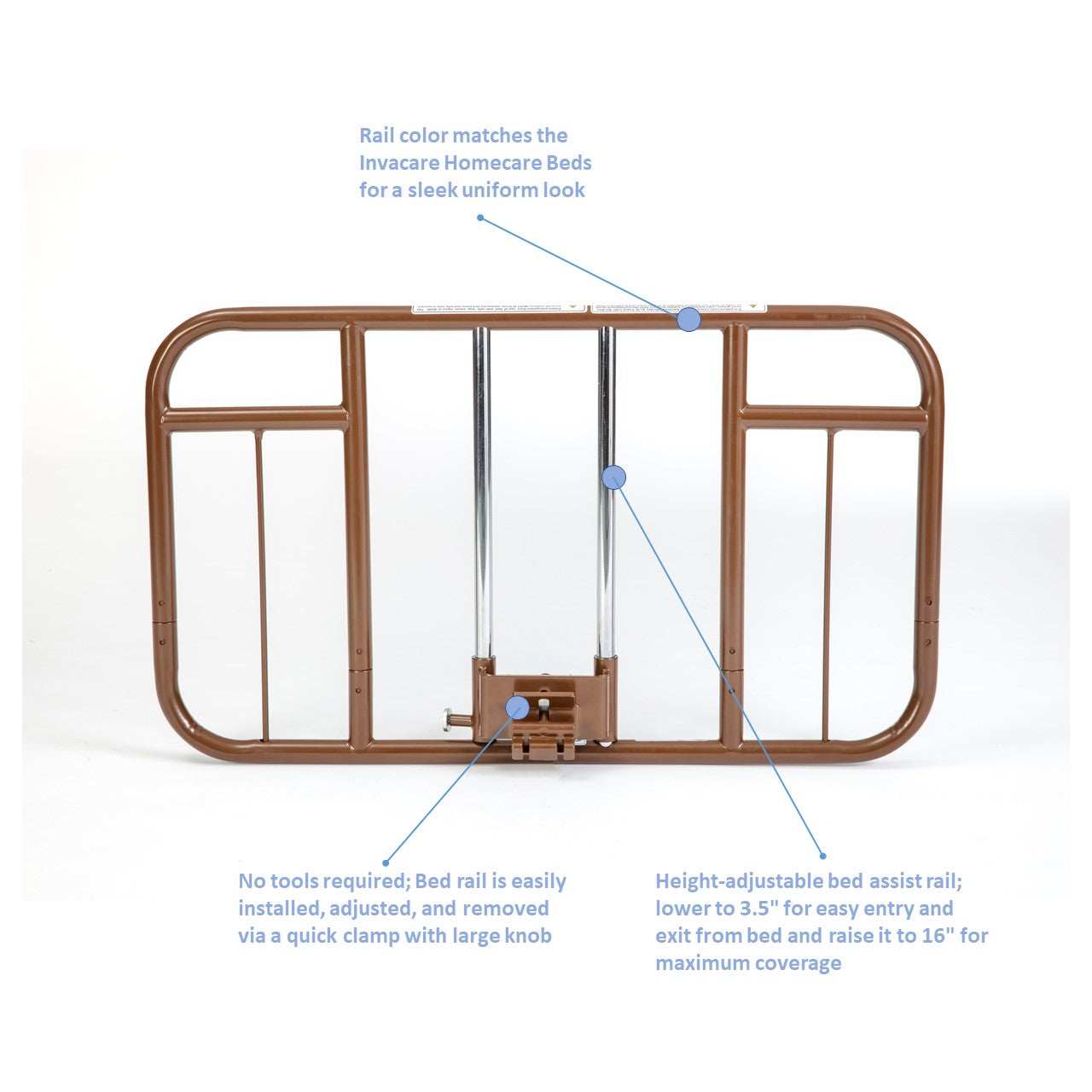Half Length Bed Rail
