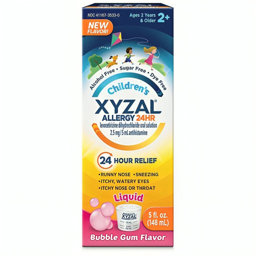 Xyzal Children's 24-Hour Allergy Relief Oral Solution - 5 fl oz