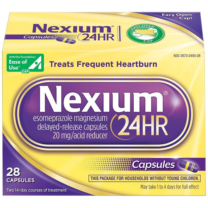 Nexium 24 Hour Acid Reducer Heartburn Relief Capsules