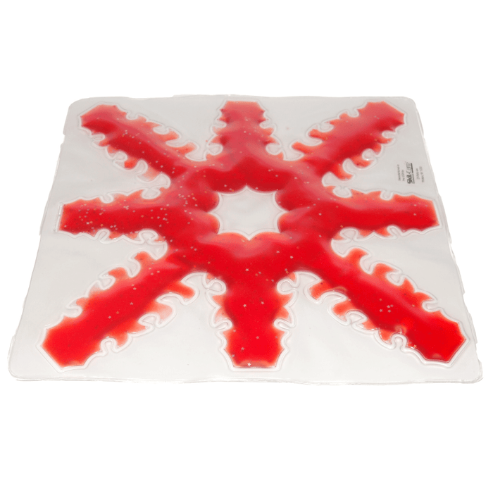 Light Box 8 Spoke Snow Flake Gel Pad