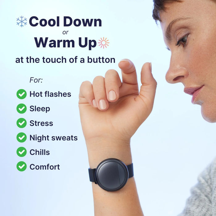 Embr Wave 2 Cooling and Warming Wristband Personalized Relief for Hot Flashes