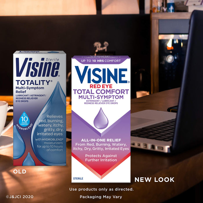 Visine Red Eye Total Comfort Multi-Symptom Eye Drops