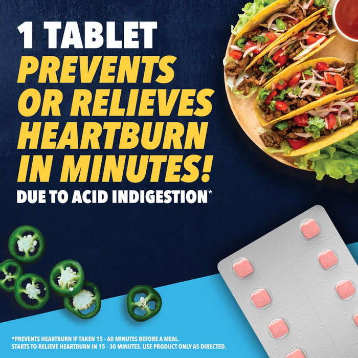 Pepcid AC Heartburn Prevention & Relief with Famotidine Tablets