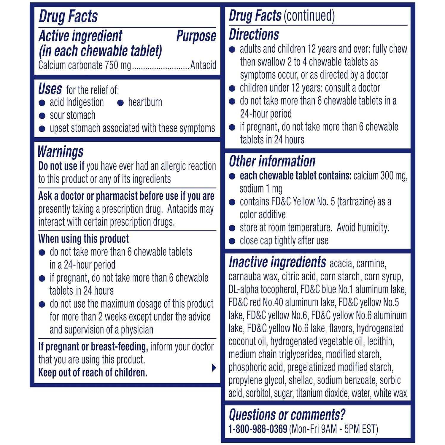 Alka-Seltzer Extra Strength Heartburn ReliefChews Tablets - 66 Ct - Shop Home Med