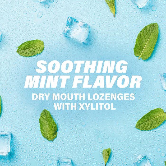 ACT Dry Mouth Lozenges with Xylitol - Soothing Mint