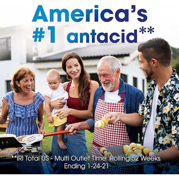 TUMS Antacid Chewy Bites Chewable Tablets Assorted Berries - 8 Ct