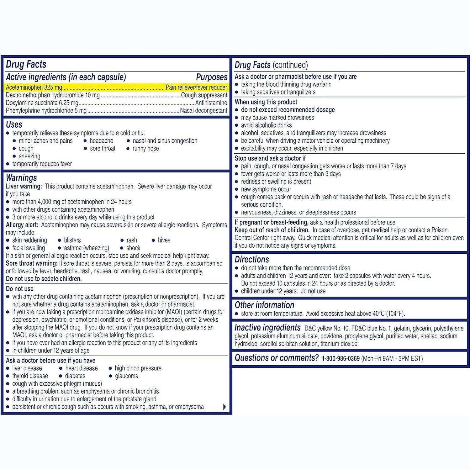 Alka-Seltzer Plus Powermax Cold & Flu Night Liquid Gels - 24 Count - Shop Home Med