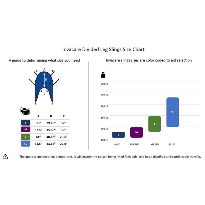 Invacare Divided Leg Sling