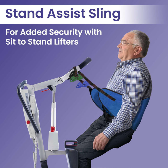 Medacure Sit to Stand Lift Sling for Stand Assist Lifts - Shop Home Med