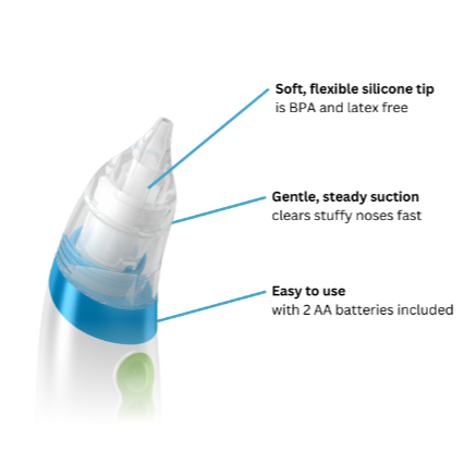 NeilMed Babies & Kids Battery Operated Nasal Aspirator