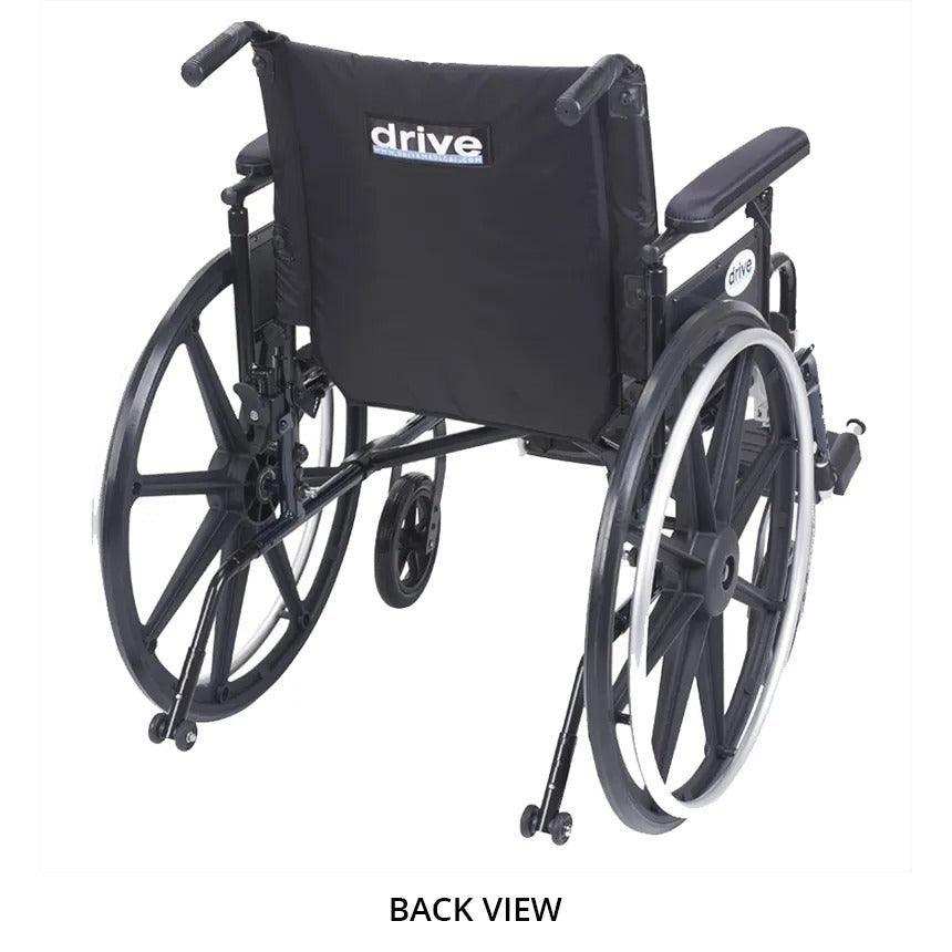 Drive Medical Viper Plus GT Wheelchair with Universal Armrests - Shop Home Med