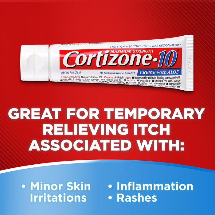 Cortizone 10 Maximum Strength Ultra Soothing Anti-Itch Cream