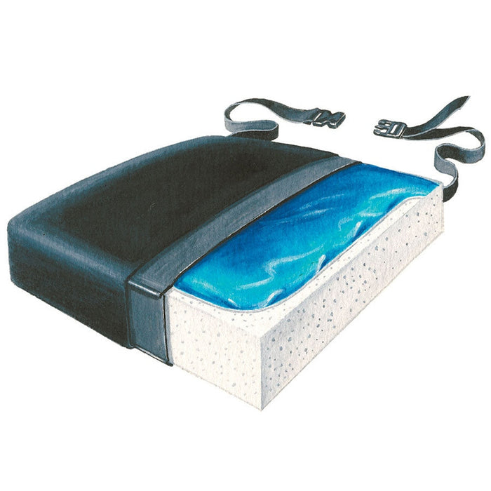 Classic Gel-Foam Wheelchair Cushion