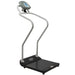 Antimicrobial Digital Platform Scale with Extended Handrails