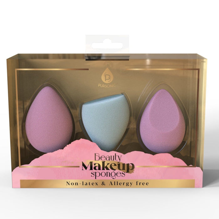 Pursonic 3-Pack Beauty Makeup Sponges shophomemed
