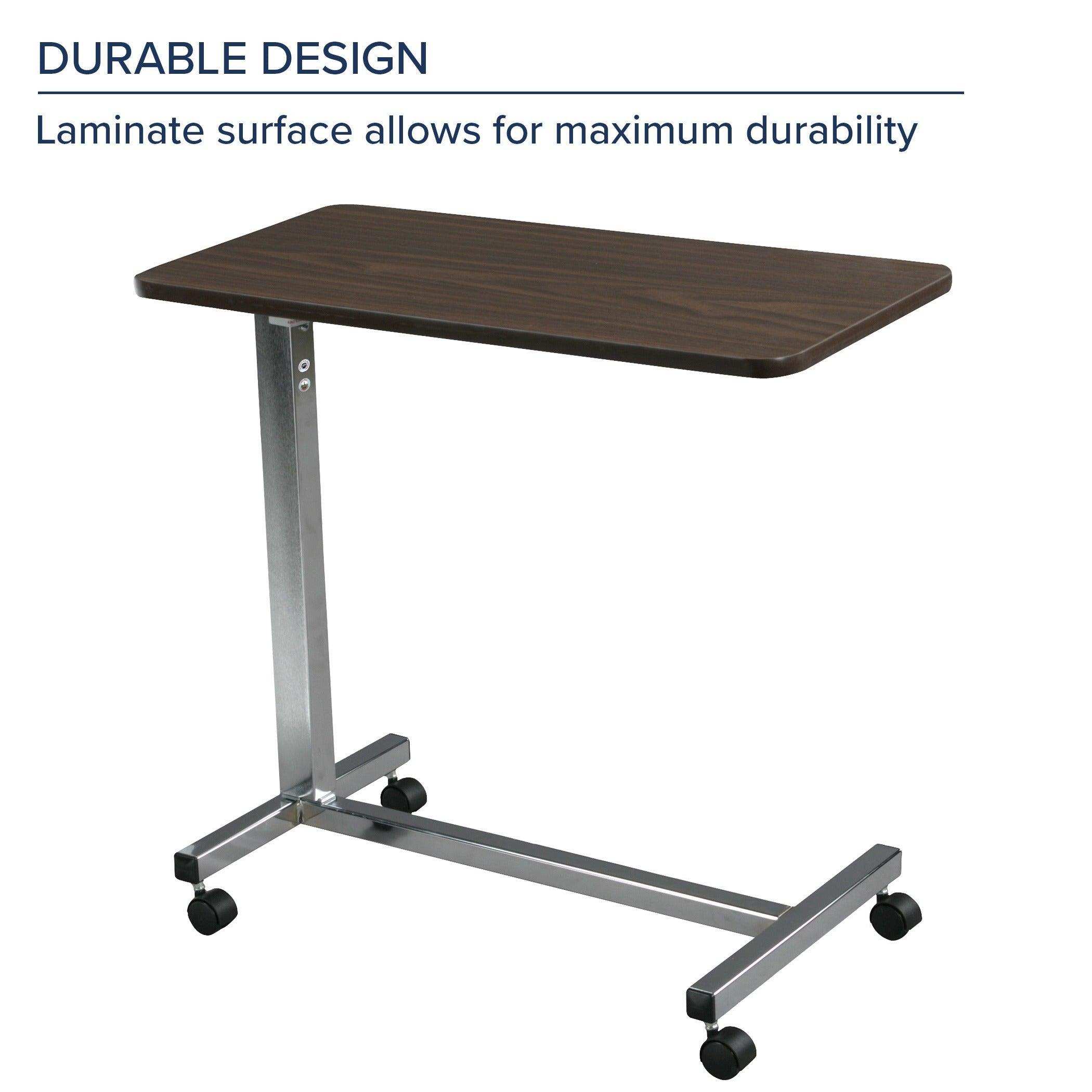 Drive Medical Non Tilt Top Overbed Table - Shop Home Med