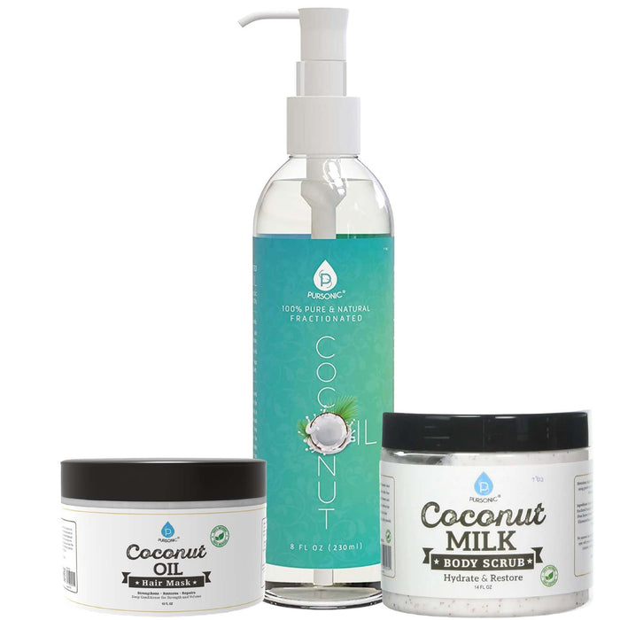 Pursonic Ultimate Coconut Beauty Bundle